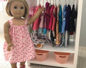 Doll Clothes Storage Etsy