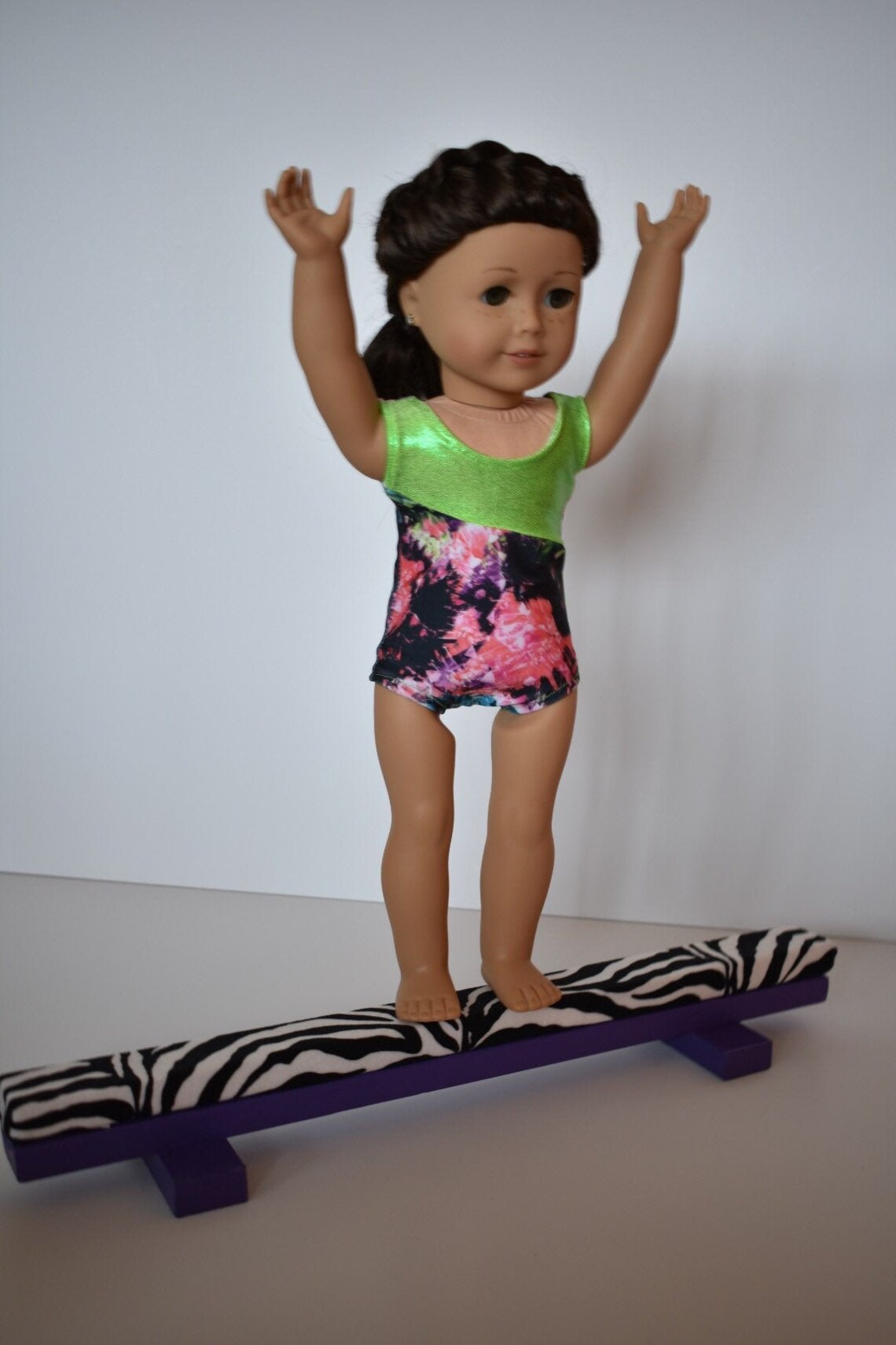 18 Doll Gymnastic Balance Beam for American Girl Dolls Etsy