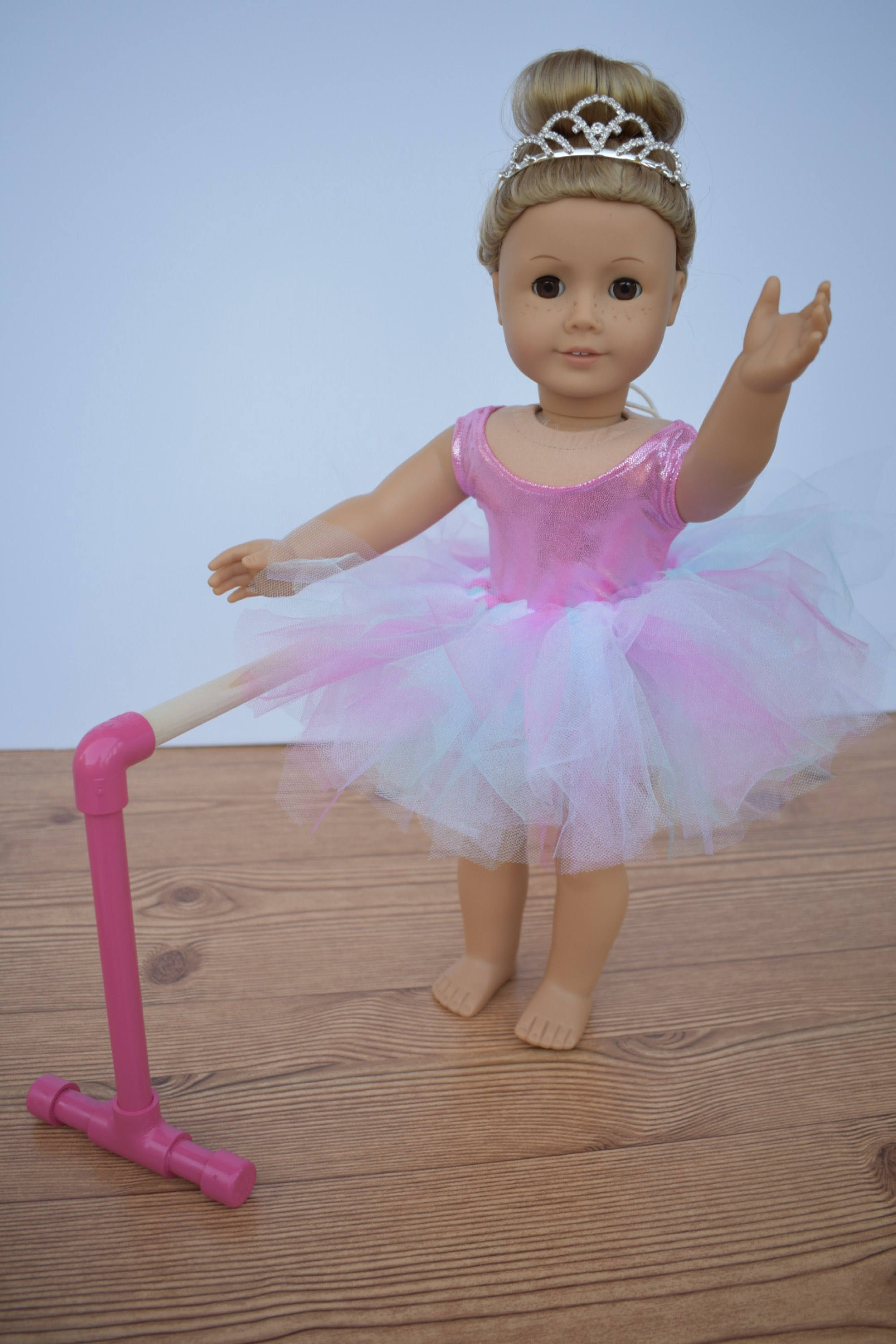 american girl doll ballet barre and outfit set
