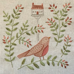 71 Robin Lane hand embroidery pattern