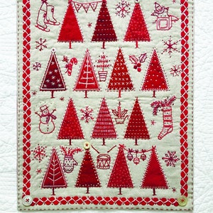 Merry Little Christmas hand embroidery PDF pattern