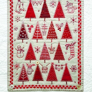 Merry Little Christmas hand embroidery PDF pattern