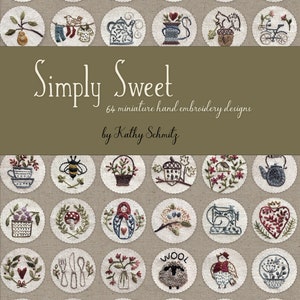 Simply Sweet 64 miniature embroidery designs PDF download book