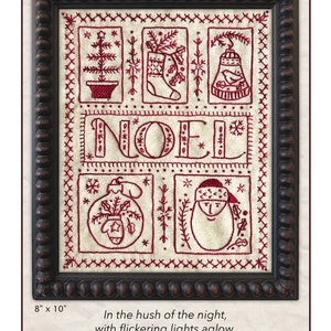 Noel Sampler Hand Embroidery Pattern