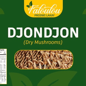 Authentic Haitian Djondjon | Black Mushroom Rice Mix | Traditional Flavor Experience | Gourmet Haitian Cuisine