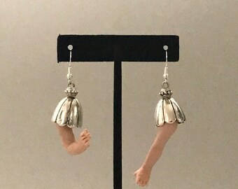 barbie arm earrings