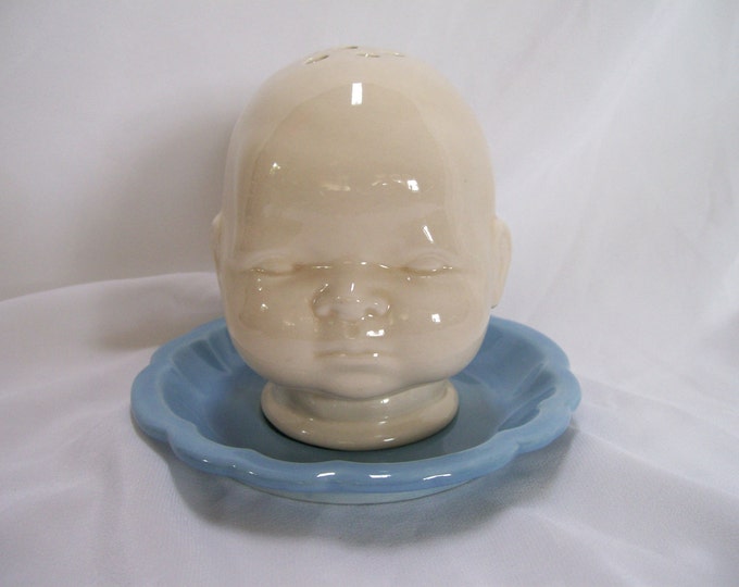 Ceramic Doll Head Vase Etsy