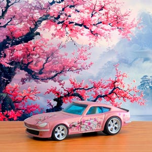 Custom Hand Painted Nissan Datsun 240ZX Hot Wheels 1:64 Diecast
