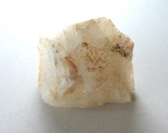 Piedra preciosa de cristal de cuarzo natural, 15 cm de largo x 13 cm de ancho x 8,9 cm de alto, 1,4 kg (3 libras 8,4 oz)