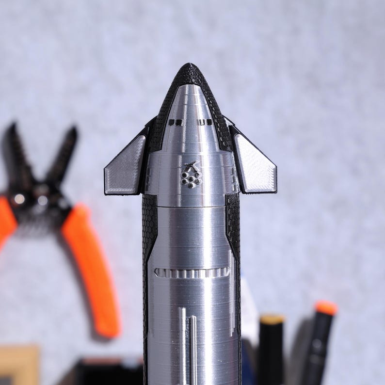 Spacex Starship Rocket Humidifier PLA 3D Printed Lunching Humidifier