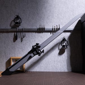 Corvo's opvouwbare cosplay-mesreplica 3D-geprint 2.0 geïnspireerd op Dishonored 2 Iconic - Duurzaam PETG-plastic met gedetailleerde display en speelstuk