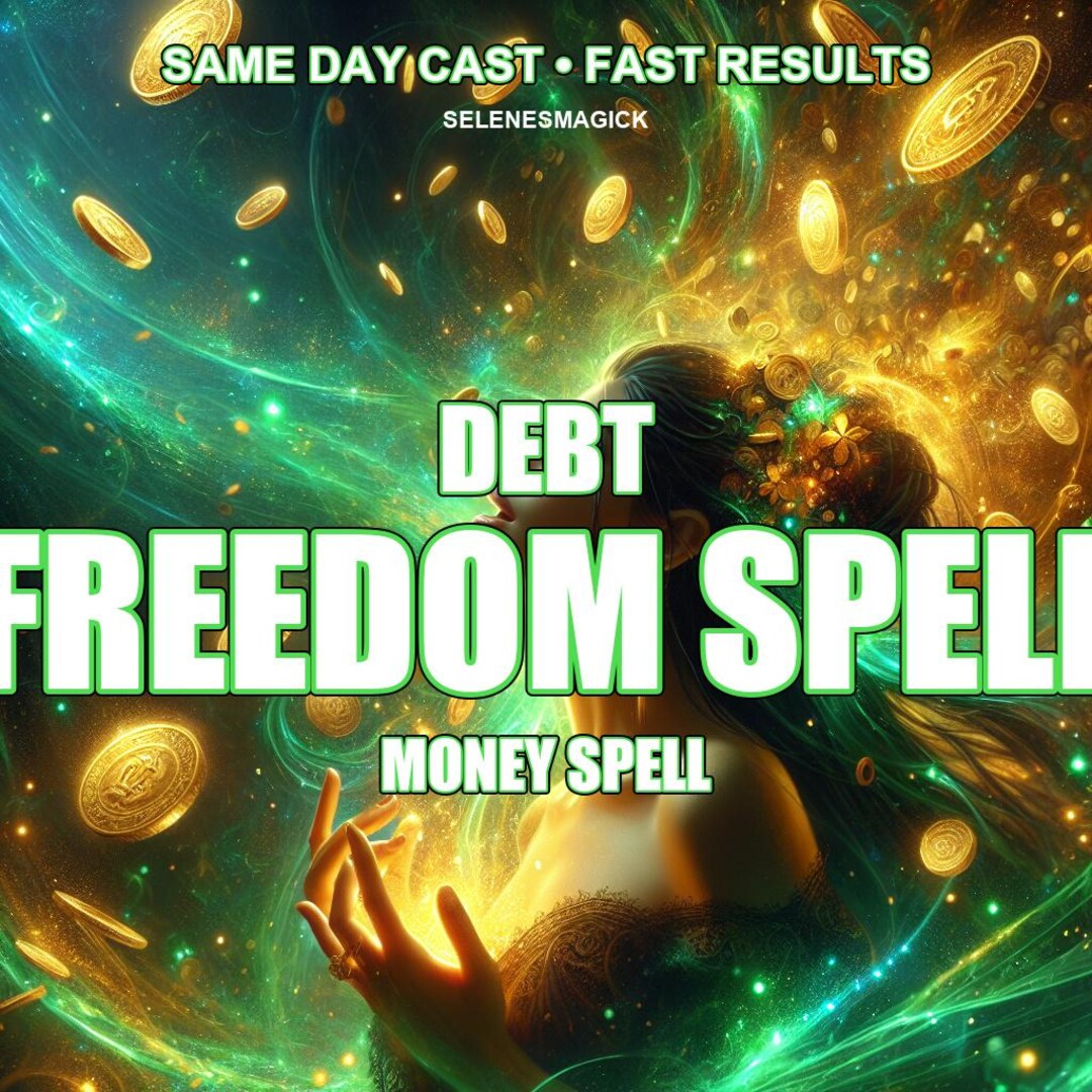 Freedom Spell Debt Freedom Spell | Break Financial Chains | Powerful Money Clearing ...