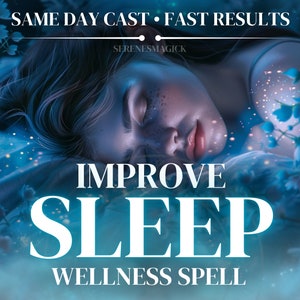 SLEEP BETTER Spell | Enhance Sleep Quality | Powerful Restful Sleep Ritual | Enjoy Peaceful Slumber | SelenesMagick