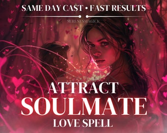Attract Soulmate Spell | Personalized Love Attraction Ritual (Digital)