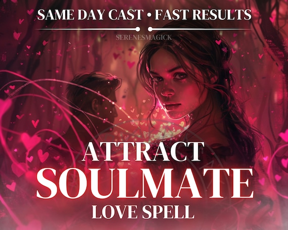 Attract Soulmate Spell | Personalized Love Attraction Ritual (Digital)