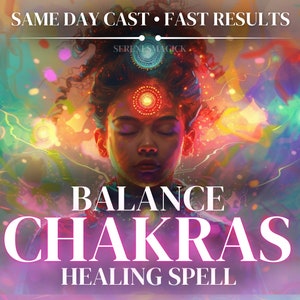 BALANCE CHAKRAS Spell | Harmonize Your Energy | Powerful Chakra Alignment Ritual | Achieve Inner Peace | SelenesMagick