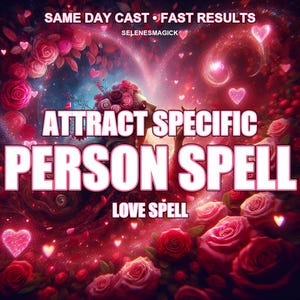 Specifieke persoon aantrekken Spelling | Laat ze voor je vallen | Krachtig gericht liefdesritueel | SelenesMagick