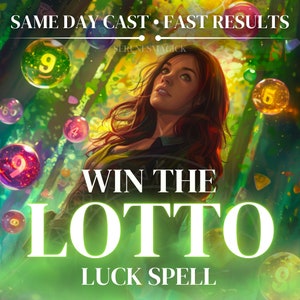 BIG LOTTO WIN Spell | Powerful Lotto Winning Spell Casting | Attract Wealth | Lucky Lottery Ritual | SelenesMagick