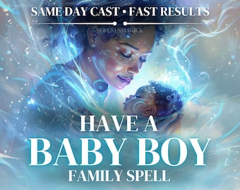 Baby Boy Spell | Family Blessing, Ancient Magick (Digital Download)
