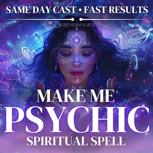GAIN PSYCHIC ABILITIES Spell | Enhance Your Abilities | Powerful Intuition Ritual | Unlock Your Psychic Potential | SelenesMagick