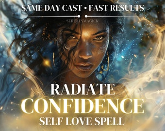 CONFIDENCE BOOST Spell | Enhance Self-Assurance | Powerful Empowerment Magic | Build Inner Strength | SelenesMagick