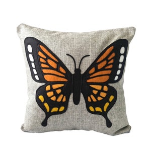 Monarch Pillow Etsy