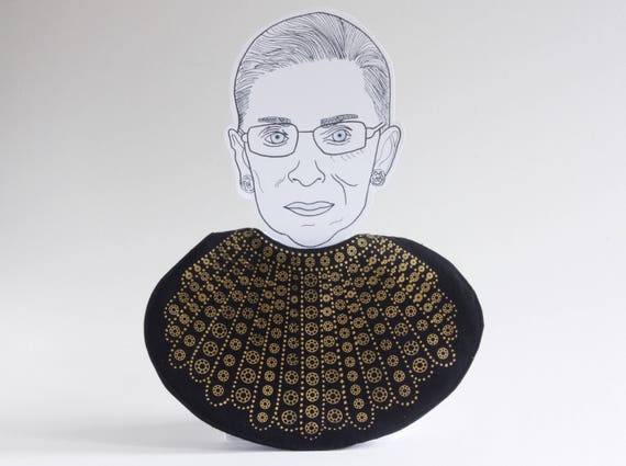Dissent Collar Baby Bib / Ruth Bader 