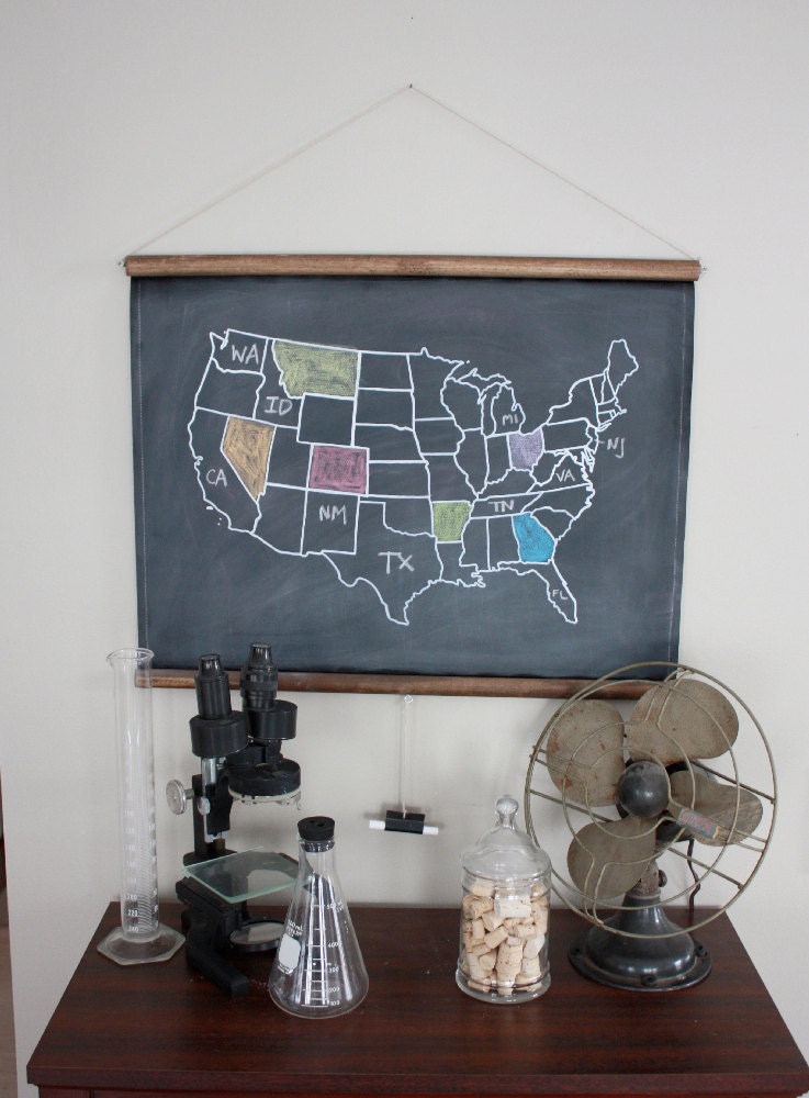 Nursery Ideas Chalkboard Feature Wall – Cookie Cutter Charm
