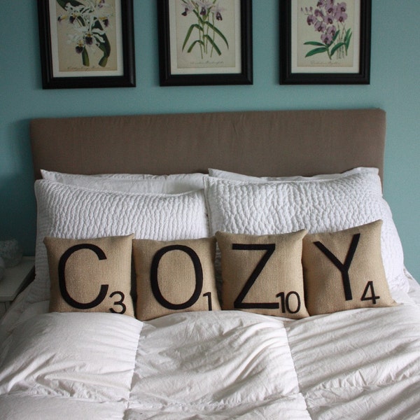 Letter Pillows - COZY