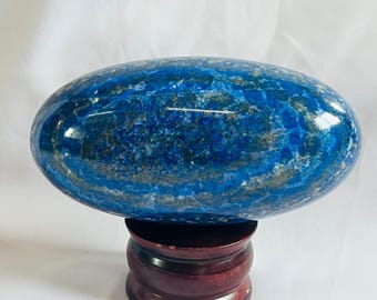 127 MM Lapis lazuli lingam for Metaphysical Healing| Gifting