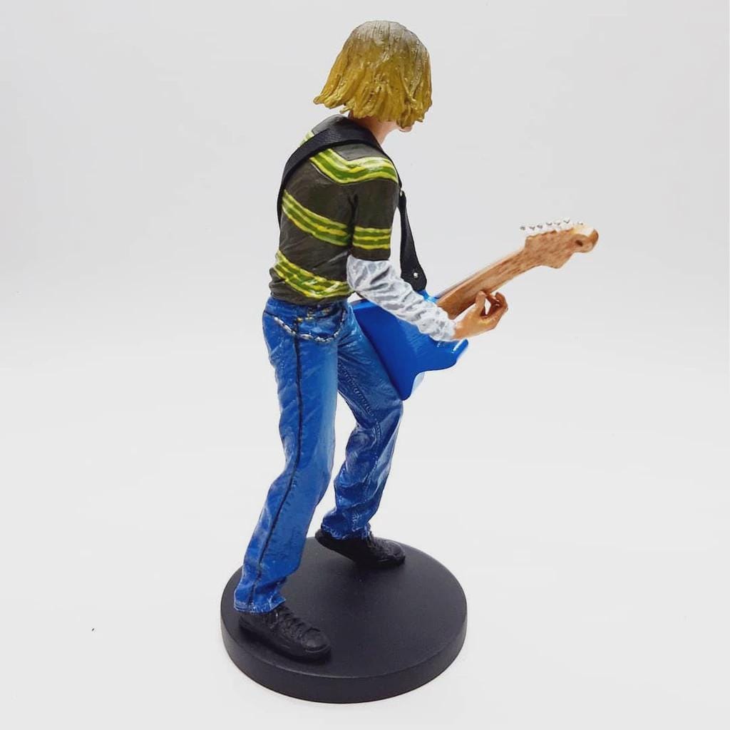 Kurt Cobain Nirvana Statue: Smells Like Teen Spirit, Resin