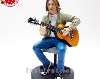 Best Seller! Action Figure Vocalist KURT COBAIN Exclusive Gift Hand made