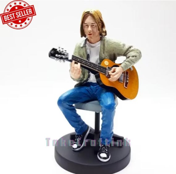 Best Seller! Action Figure Vocalist KURT COBAIN Exclusive Gift