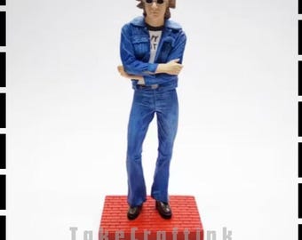Best seller Action Figure Statue John Lennon The Beatles New York Time Exclusive Miniatures set drum handmade | Music room decor