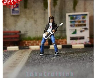 Best Seller Miniatur Action Figure Musisi 1/64 Johnny Ramones -h3d Rare Decoration Mini