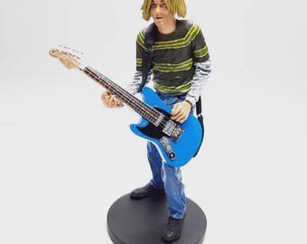 NIRVANA カート・コバーン ミニフィギュア（カスタムブリスターカード