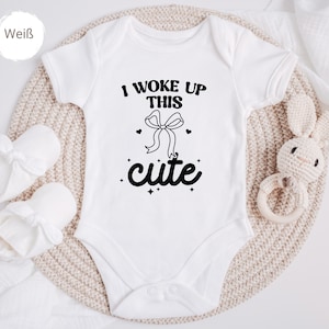 Maak dit schattige babylichaam wakker, grappige spreuk, kleding, babycadeau, geboortecadeau, doop, verjaardagscadeau, doopcadeau, familie