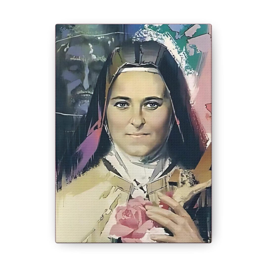 St Therese Catholic Canvas - Saint Thérèse of Lisieux - Confirmation ...