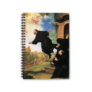 St Joseph of Cupertino Catholic Adoration Journal, Religious Prayer Diary, Confirmation Gift for boy God Son Father Husband