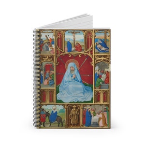 Die sieben Schmerzen der Jungfrau Katholisches Anbetungstagebuch, Religiöses Gebetstagebuch, Konfirmationsgeschenk für Frau, Traditionelles Notizbuch
