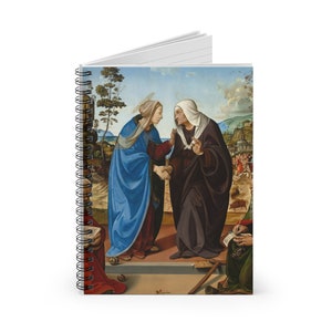 Unsere Liebe Frau von der Heimsuchung katholisches Gebetstagebuch, religiöses Journal, katholisches Notizbuch, Anbetungstagebuch, katholisches Tagebuch