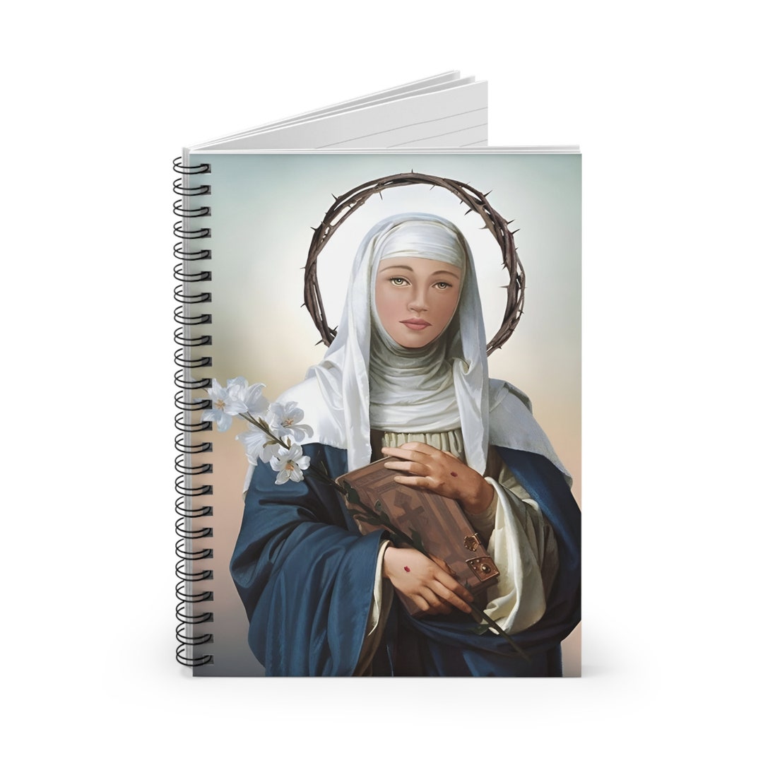 Saint Catherine of Siena Adoration Journal, Religious Diary Gift ...