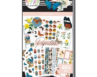 MAMBI Happy Planner Don't Stop Growing, Value Sticker Book 712 Pcs, Craft, Scrapbooking, Planner