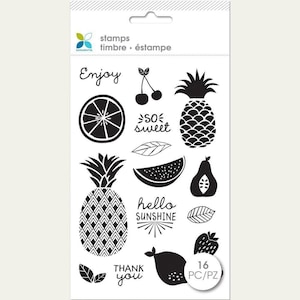 Momenta So Sweet Clear Stamp, Scrapbooking, Cards, Art Journal, Planner 16/pcs
