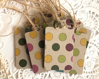 Polka Dot Place Cards - Etsy