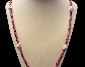 Oya 9 Skull Eleke / Collar Santeria Lucumi Ifa Yoruba
