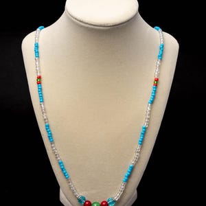 Yemaya Asesu camino Eleke / Collar Santeria Lucumi Ifa Yoruba