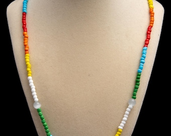 Oshumare Eleke / Collar Santeria Lucumi Ifa Yoruba