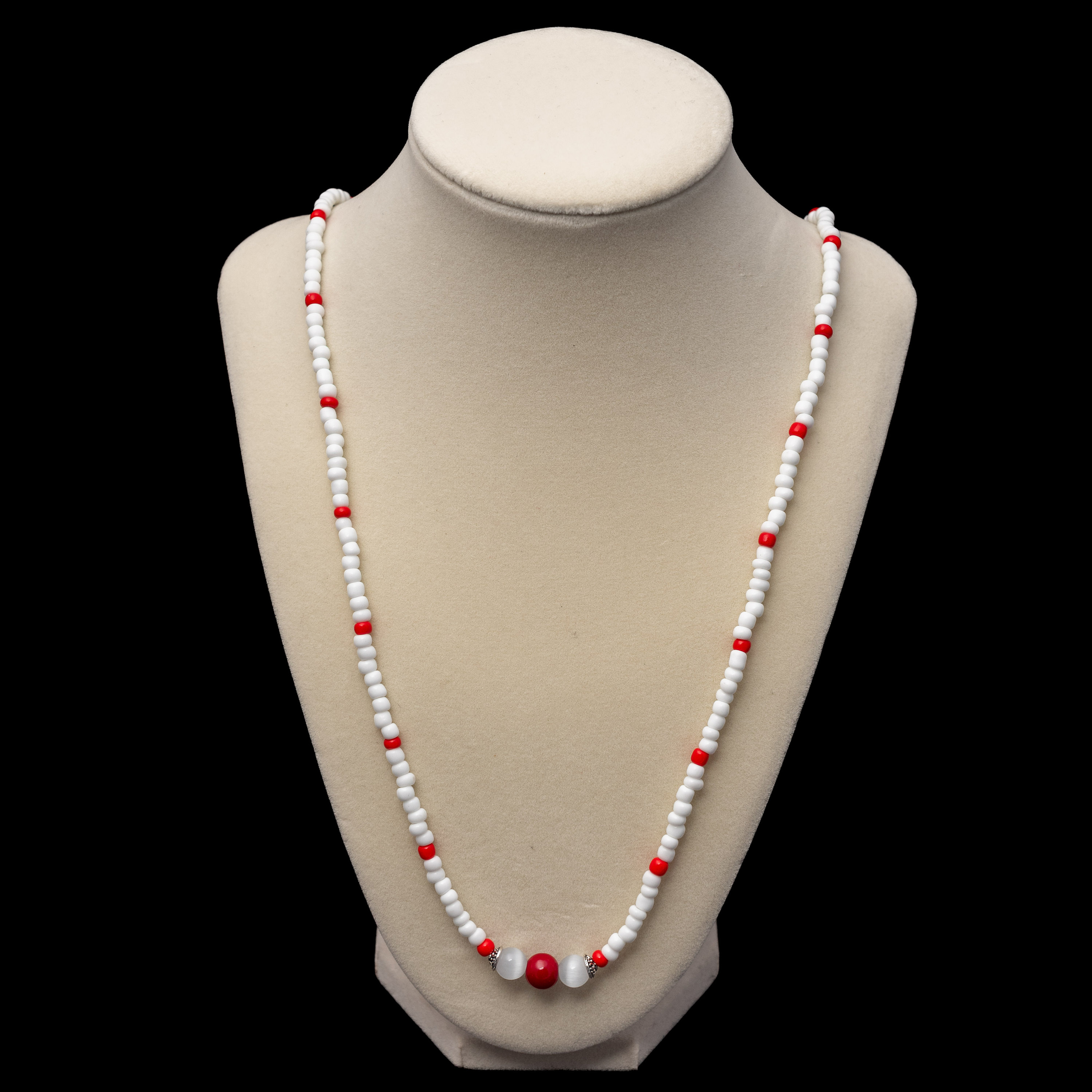 Obatala Ayaguna Eleke / Collar Santeria Lucumi Ifa Yoruba