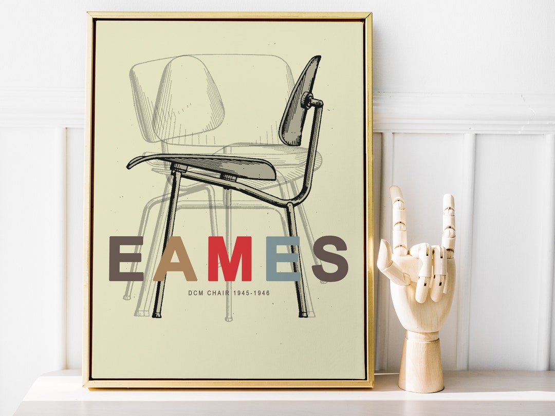 Charles Eames Poster 1967 Mid-Century Modern Wall Art -  Portugal